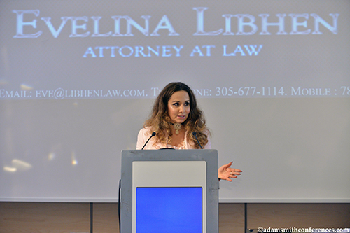 Evelina Libhen at Legal Forum